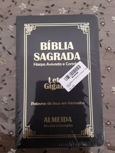 BIBLIA SAGRADA COM HARPA E CORINHOS ANTIGO E VELHO TESTAMENTO 