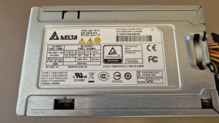 Fonte Delta DPS-350AB-20 A 350W