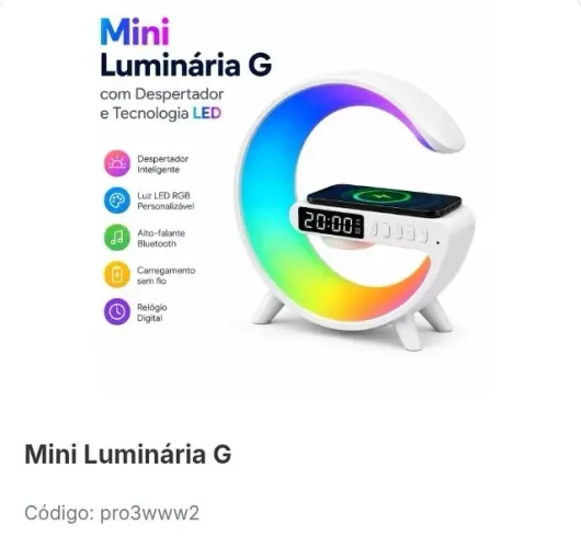 Mini Luminária G