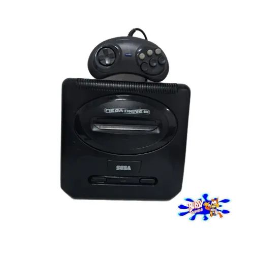 Mega drive tectoy com entrada lateral sega cd 