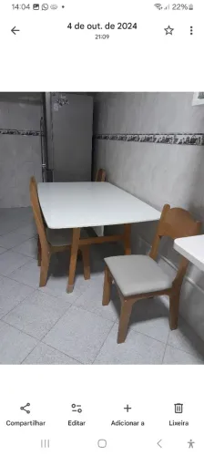 Mesa 6 cadeiras