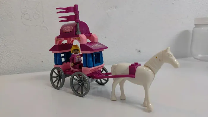 Carruagem Da Princesa Blocos De Montar