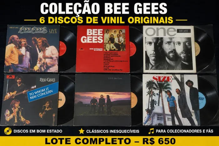 Disco de vinil BeeGees