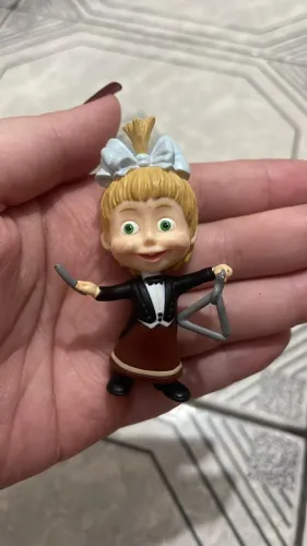Boneca Masha Músico - Miniatura Colecionável