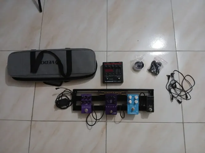 Mini Pedalboard Completo