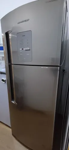 GELADEIRA BRASTEM ATIVE FROST FREE INOX - 403 litros