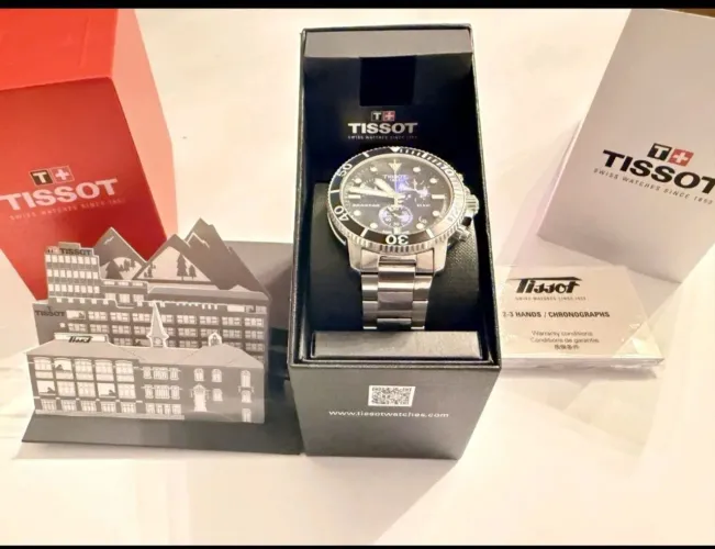 TISSOT Seastar 1000 Chronograph Blue Dial T120.417.11.041.01