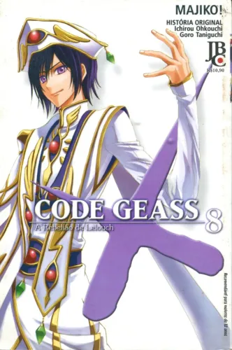 Mangá Code Geass - A Rebelião de Lelouch, Vol. 8
