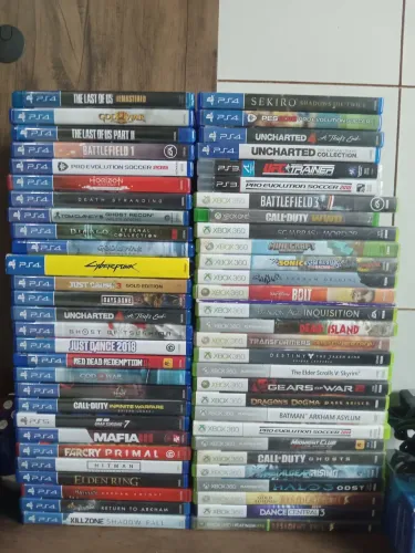 Vendo Jogos de Playstation 3 , 4 e 5 e Xbox 360