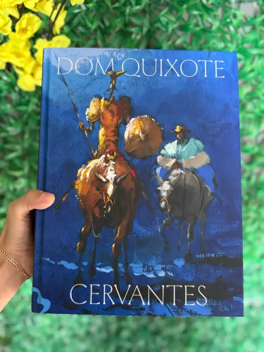 Livro Dom Quixote de Miguel de Cervantes ( Antofágica)