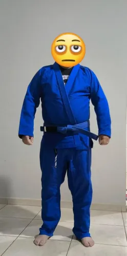 Kimono In The Guard Jiu-Jitsu Liso Azul