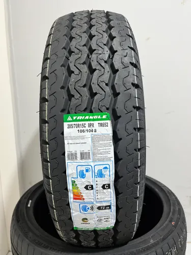 Pneus Carga 205/70/15 C Triangle TR652 Lonas Super Reforçados a Pronta Entrega,