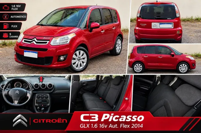 Citroen C3 Picasso GLX 1.6 Flex 16V 5P Aut. 2014