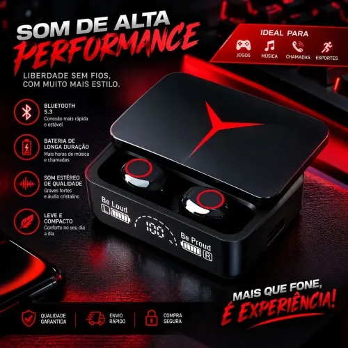 Fone bluetooth M90 