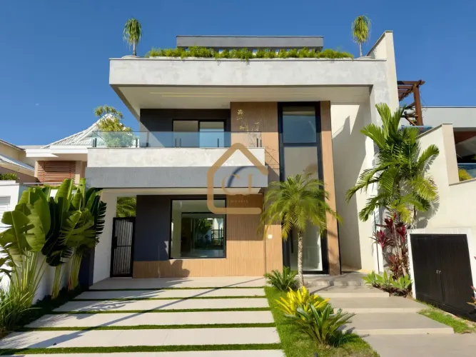 Casa contemporânea 05 suites 450 m² Recreio dos Bandeirantes Riviera Del Sol