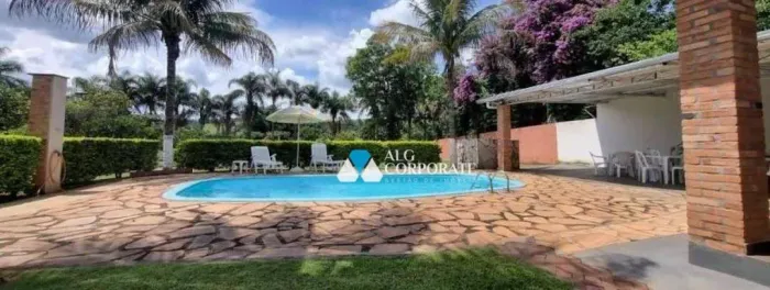 Chácara com 3 dormitórios para alugar, 290 m² por R$ 6.230,00 - Contendas - Valinhos/SP