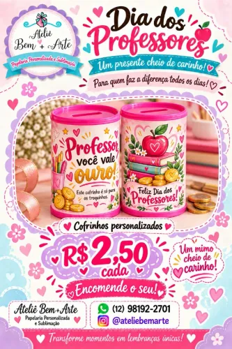Cofrinho personalizado