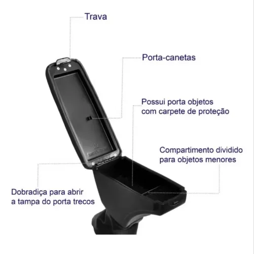 Encosto de braço hb20, 2012 a 2019