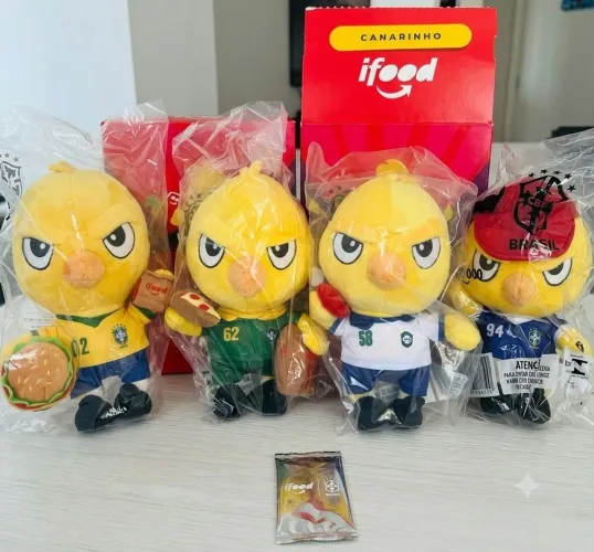 Kit canarinhos 2002 94 58 e 62 RJ