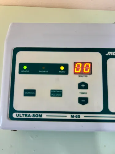 OFERTA PRA VENDER HOJE - Ultrassom Terapêutico 3MHz Medcir M-65 Funcionando 100%