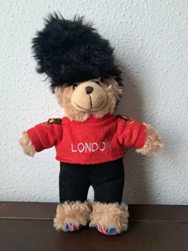 Ursinho de pelúcia London Guarda Real