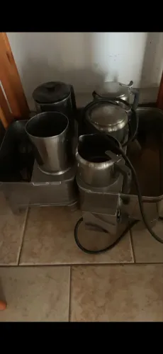 Vendo Esterilizador em Inox Banho Maria 2 Bules Leite e Café e 3 Bules!