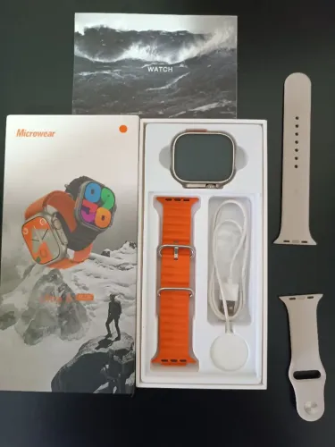Vende-se smartwatch 9 ultra plus com cabo e acessórios