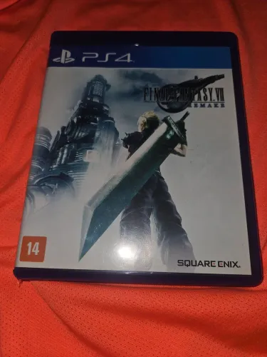 Jogo PS4 SemiNovo Final Fantasy VII Remake