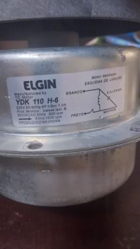 Motor com Elice da consensadora Elg