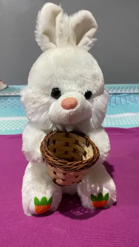 Pelúcia Coelhinho Páscoa com Cestinha 
