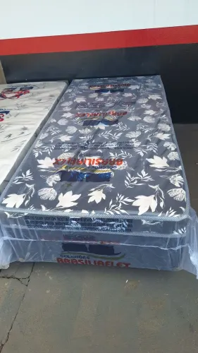 Cama box solteiro espuma 5 cm
