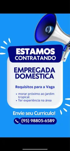 Vaga de doméstica 
