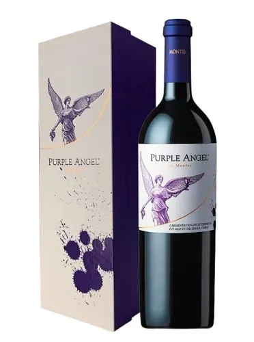 Kit 10 garrafas vinho purple angel 2021