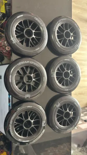 6 Rodas de Patins 125mm - FR Urban Speed