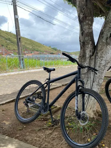 Bicicleta aro 29 sem marcha freio mecânico