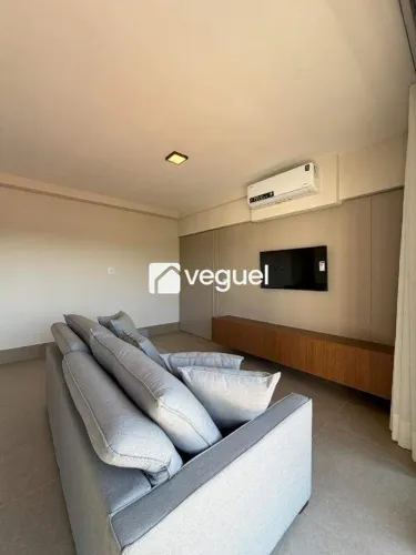 Apartamento mobiliado de 50,36m² com 1 quarto, sendo 1 suíte com ar condicionado bairro Ca
