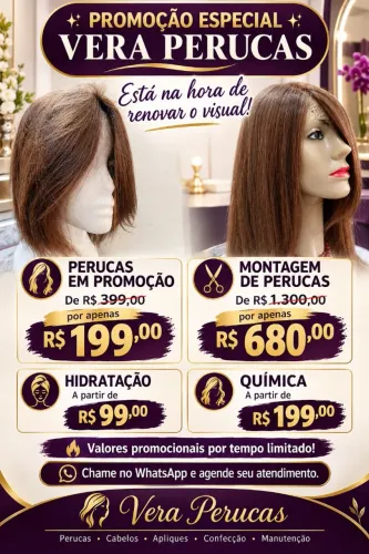 Peruca micropele fabricado
