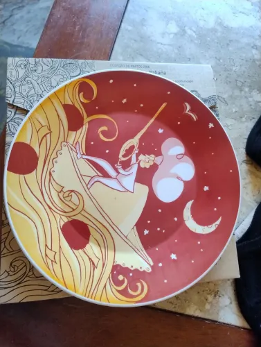 Prato porcelana promocional Espoleto, edição limitada 2016