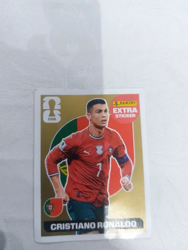 Figurinha copa 2026 legend gold cristiano  ronaldo 