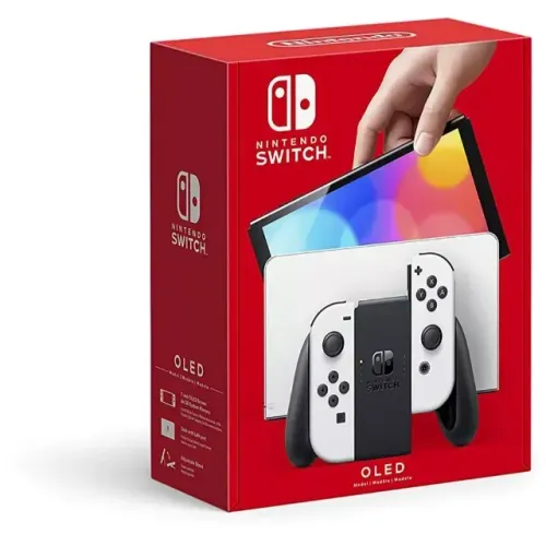Nintendo Switch OLED Desbloqueado Novo - Branco