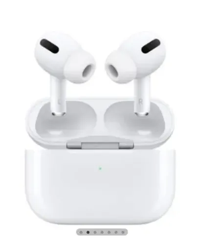 AirPods 2 Pro IOS Wireless e carregamento pelo case,Redução De Ruído Ativo + Case de Brind