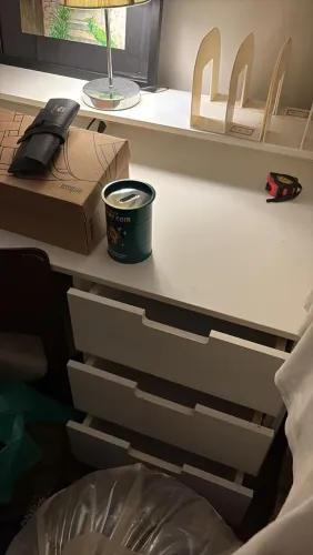 Mesa escrivania tokstok branco