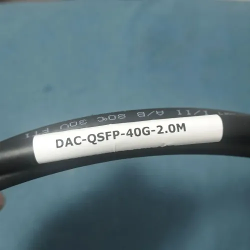 Dell Networking, Cable, QSFP+ to QSFP+, 40GbE Passive Copper Direct Attach Cable, 2 Metros