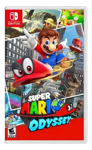 Super Mario Odyssey - Nintendo Switch - Mídia Física
