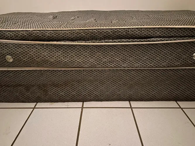 Cama box solteiro!