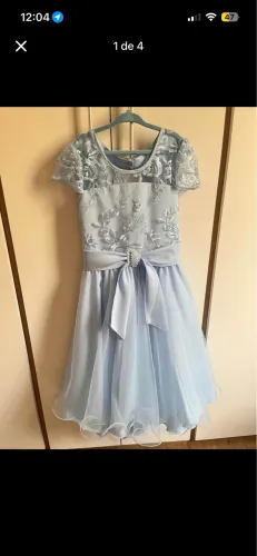 Vestido de festa infantil TAM 14