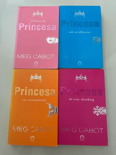 O diário da Princesa Volumes 1, 2, 5 e 6