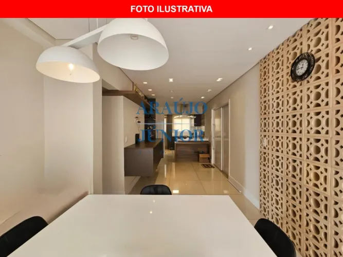 Apartamento de Luxo para Locação no Centro de Americana-SP 2 Quartos, 1 Suíte, 2 Salas, 2 