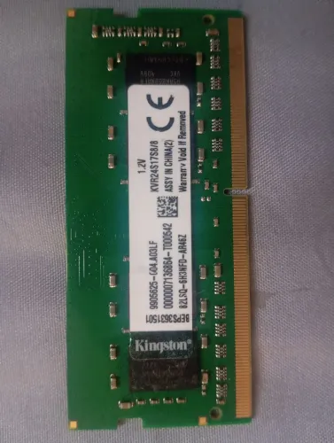 Memória DDR4 8GB SO-DIMM Kingston 2400MHz