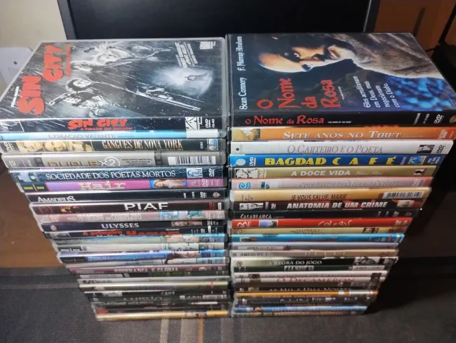 Coleção 50 Clássicos do Cinema Mundial DVDs Originais